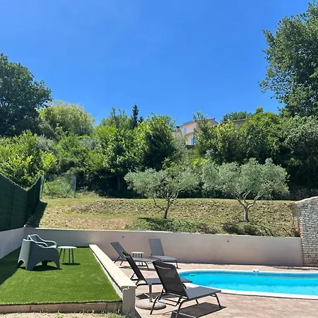 Nyaraló Des Oliviers Avec Piscine Privee - 5min Des Gorges Ardeche